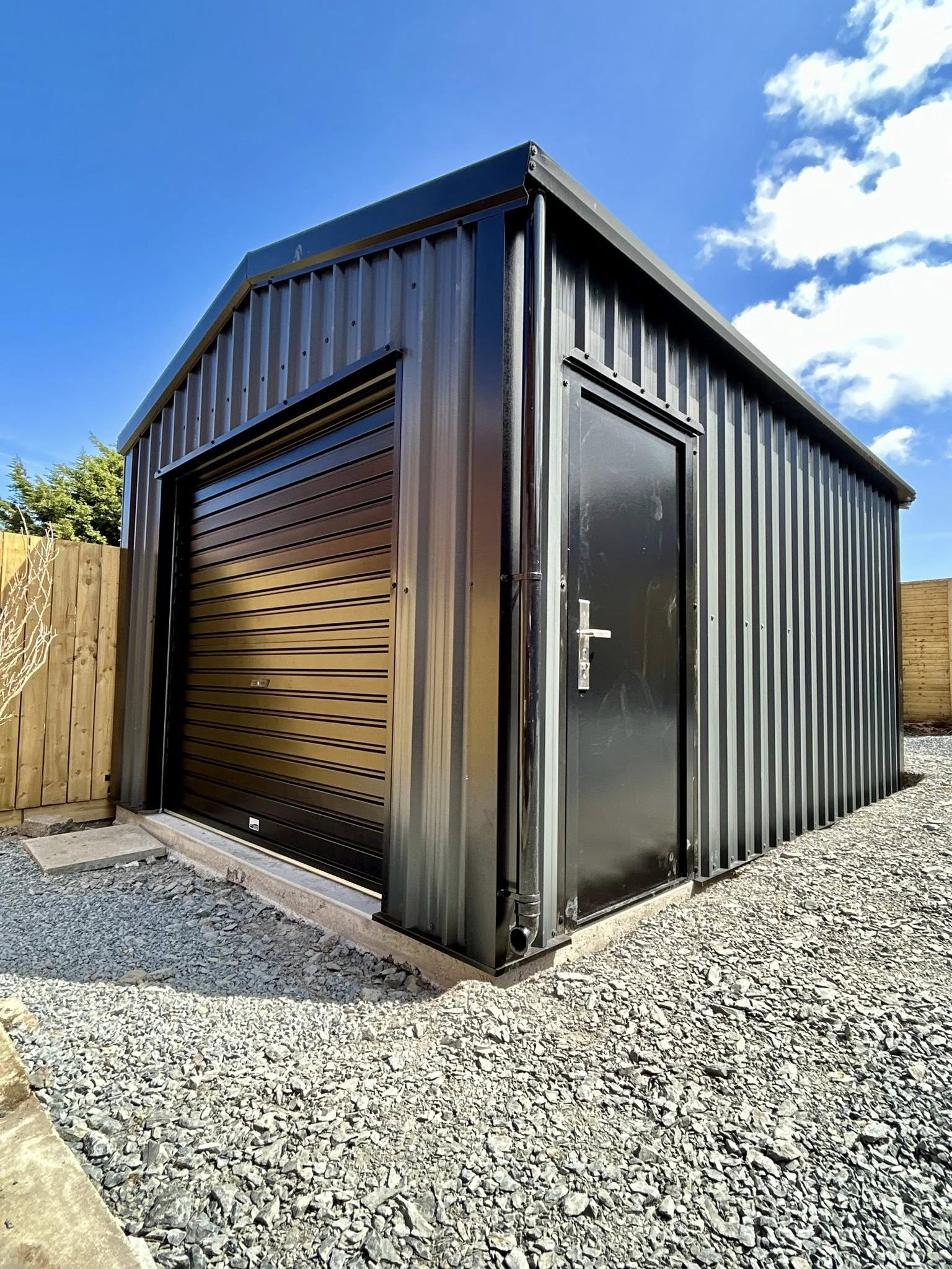 exterior of garden shed by MD Garden Sheds2GO