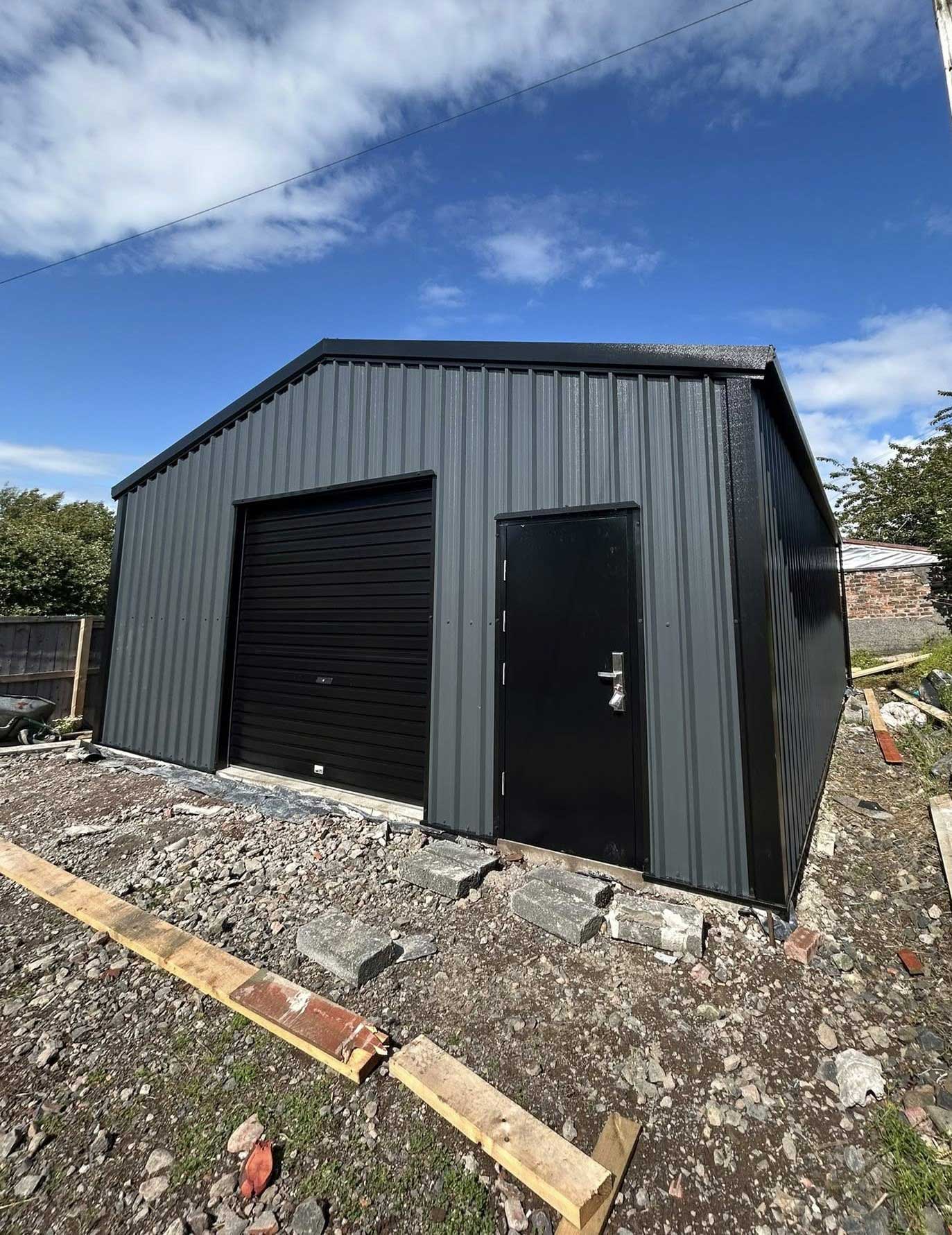 exterior of garden shed by MD Garden Sheds2GO
