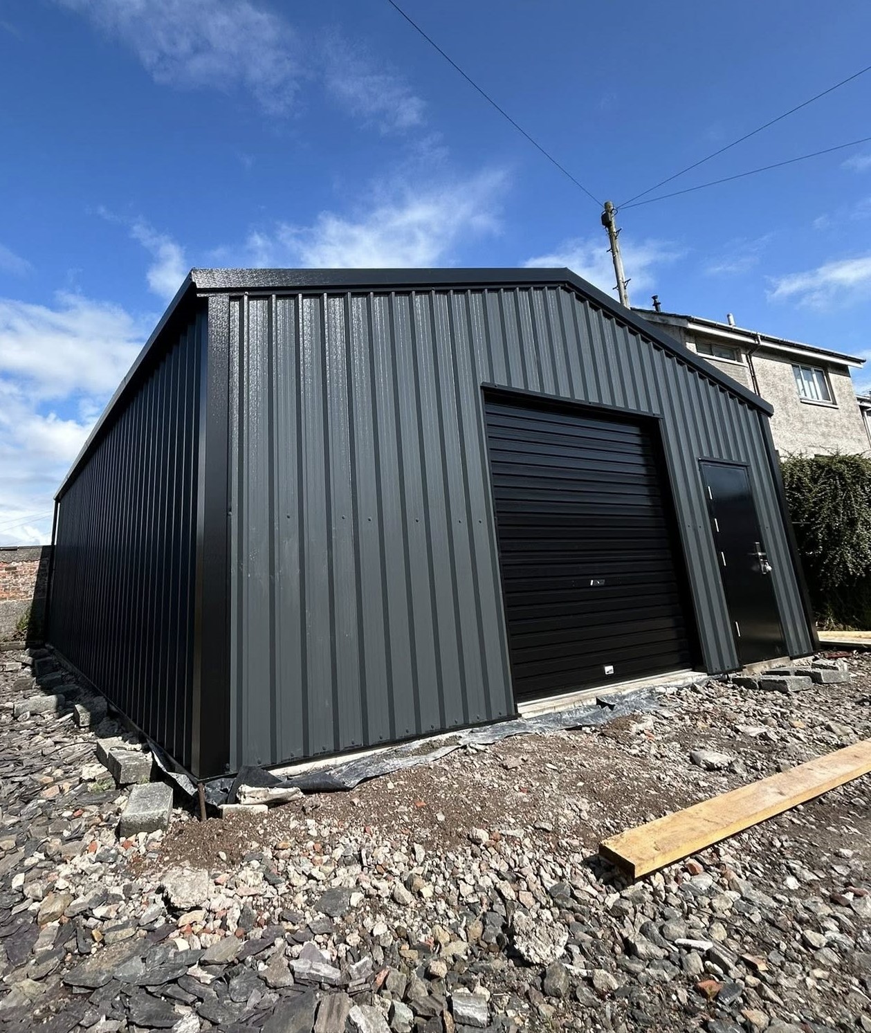 exterior of garden shed by MD Garden Sheds2GO