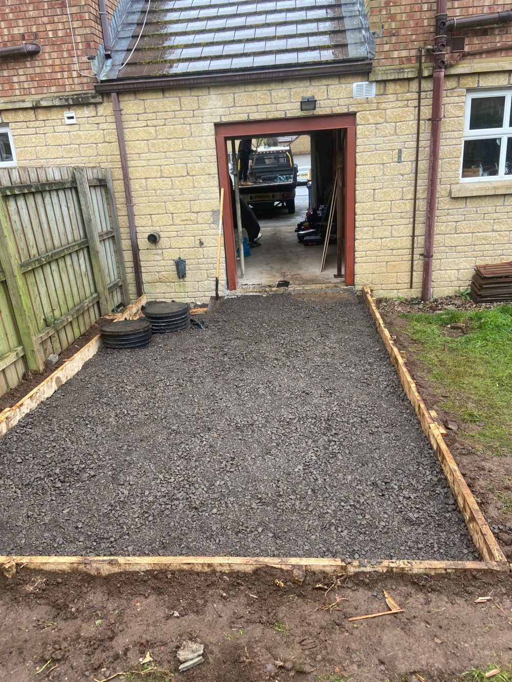 garden shed installation preparation