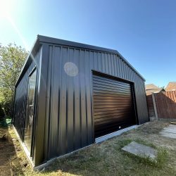 side of shed by MD Garden Sheds2GO