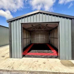 exterior of shed by MD Garden Sheds2GO gym flooring