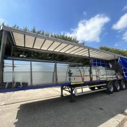 transporting galvanised steel sheds