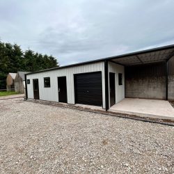 garden shed installation